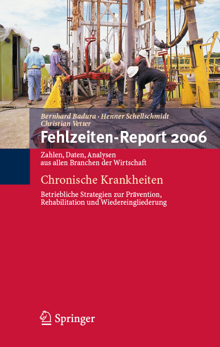 Cover des Fehlzeiten-Reports 2006 Cover der WIdO-Publikation Fehlzeiten-Report 2006