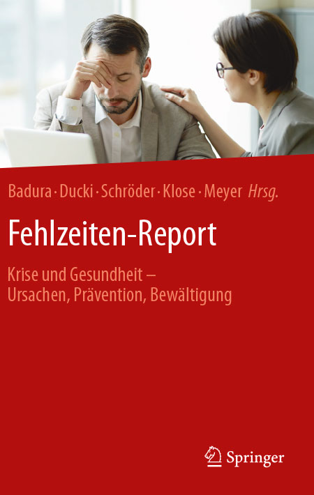 Cover des Fehlzeiten-Reports ohne Erscheinungsjahr Cover der WIdO-Publikation Fehlzeiten-Report ohne Erscheinungsjahr