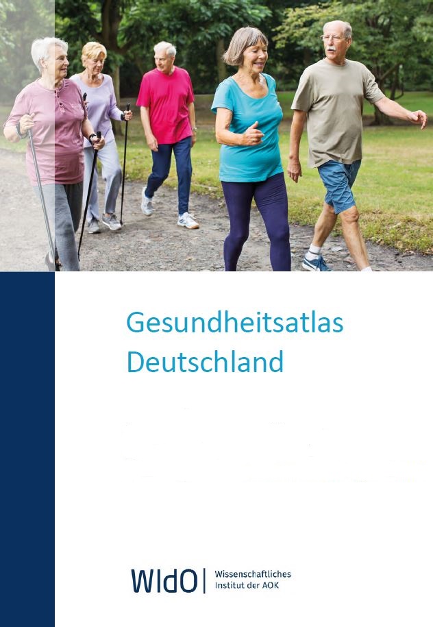 Cover des Gesundheitsatlas