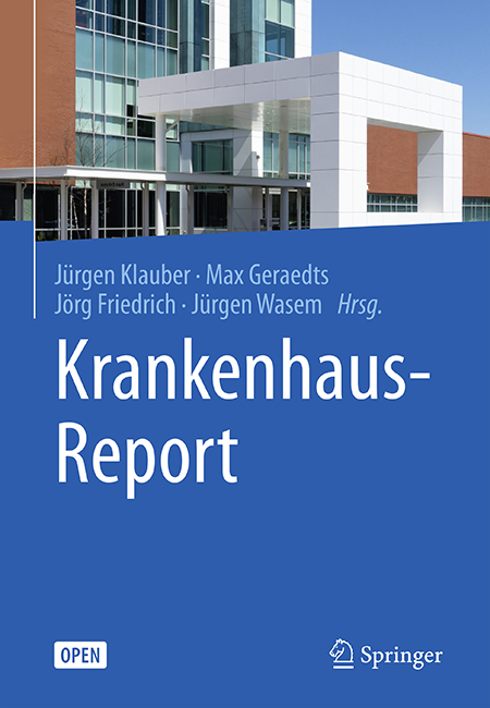 Cover des Krankenhaus-Reports ohne Erscheinungsjahr Cover der WIdO-Publikation Krankenhaus-Report ohne Erscheinungsjahr