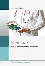 Cover der WIdO-Publikation Ärzteatlas 2017