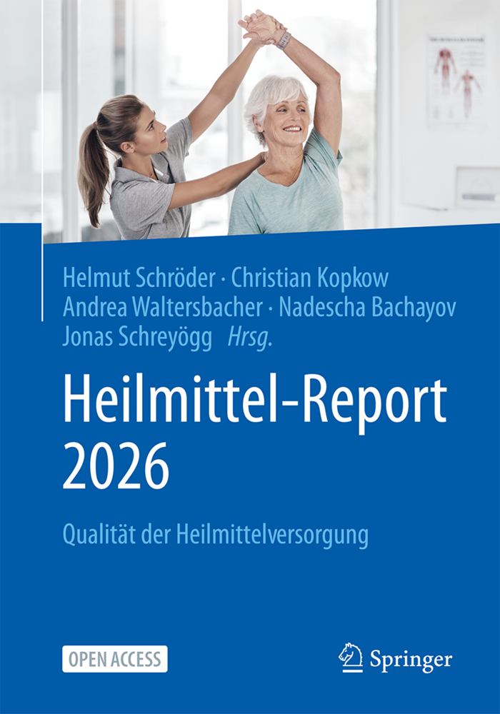 Cover des Heilmittel-Reports 2026
