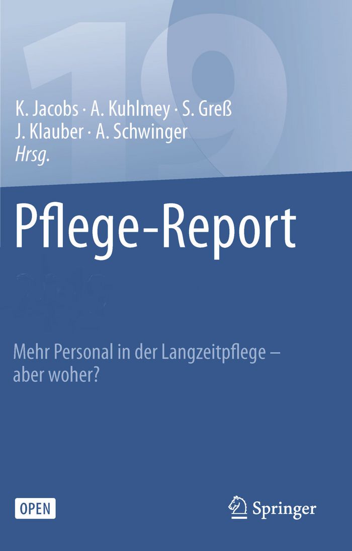Cover des Pflege-Reports ohne Erscheinungsjahr