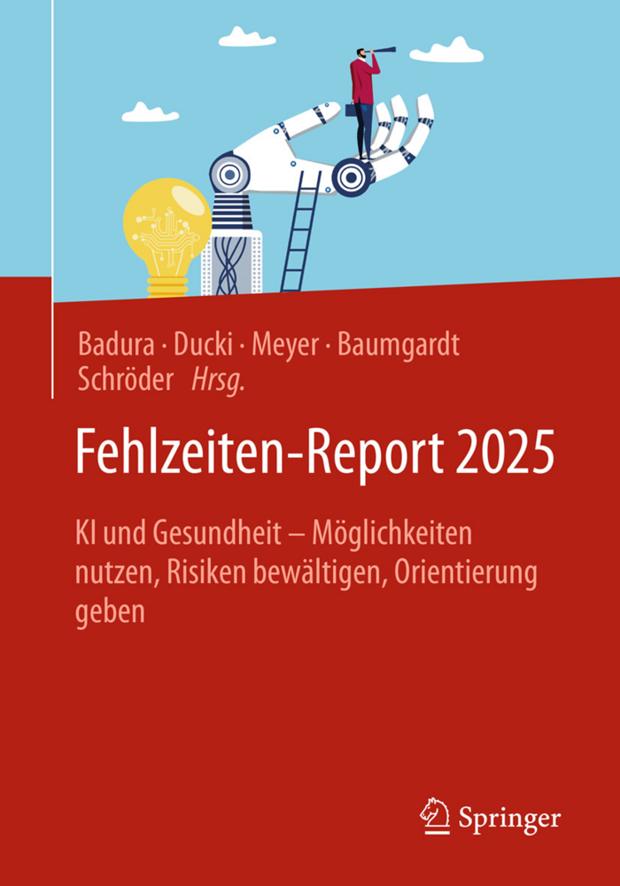 Cover des Fehlzeiten-Reports 2025