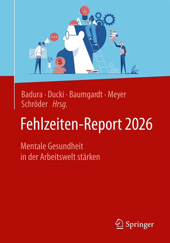 Cover des Fehlzeiten-Reports 2026